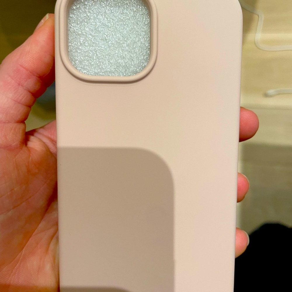 New iPhone 13/12 mini case. Pink. Still in box.